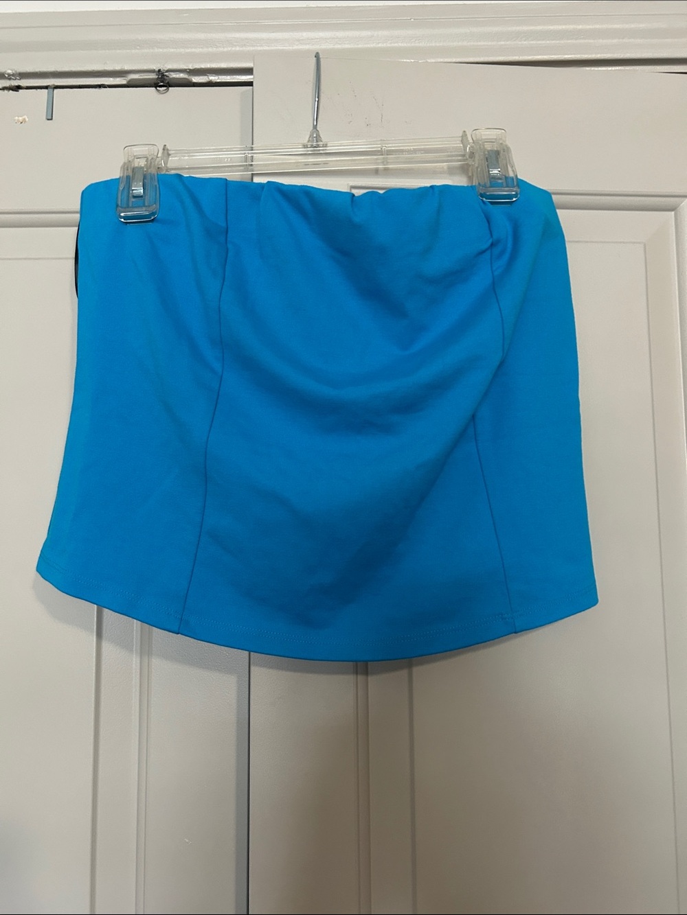 Forever 21 Turquoise Mini Skirt - Clean A-Line